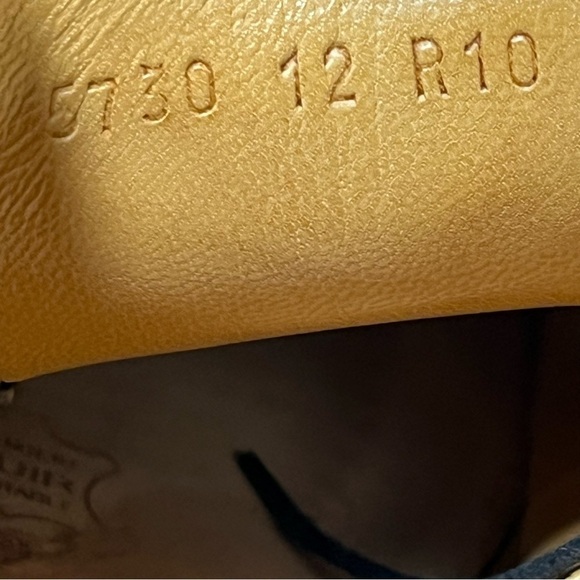 Paraboot “Prevert” Black Leather Oxfords Shoes Men’s Size 10 - Picture 7 of 11